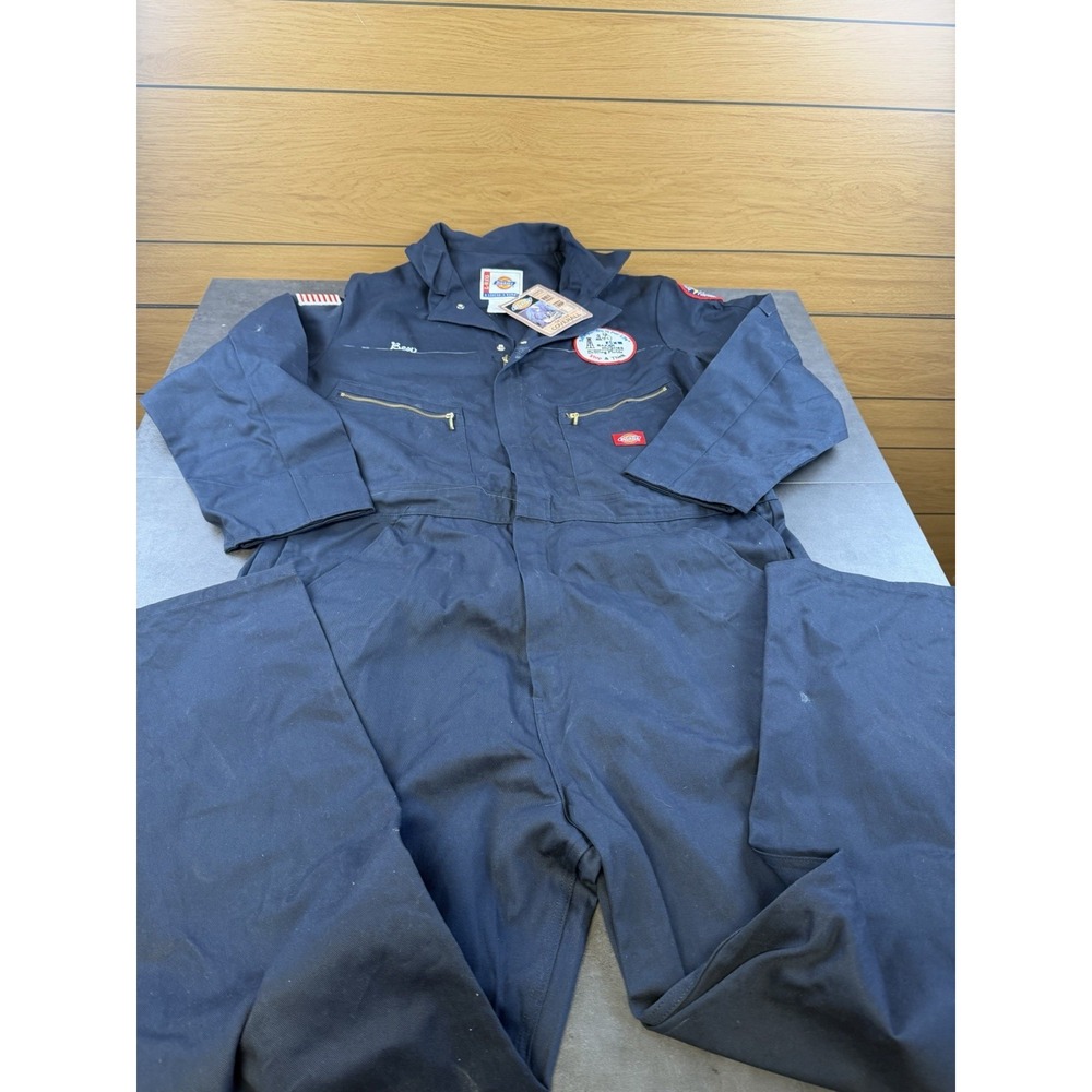Dickies Baker Hughes Drilling Fluids Coveralls Oil Gas Workwear L 42/44 NWT